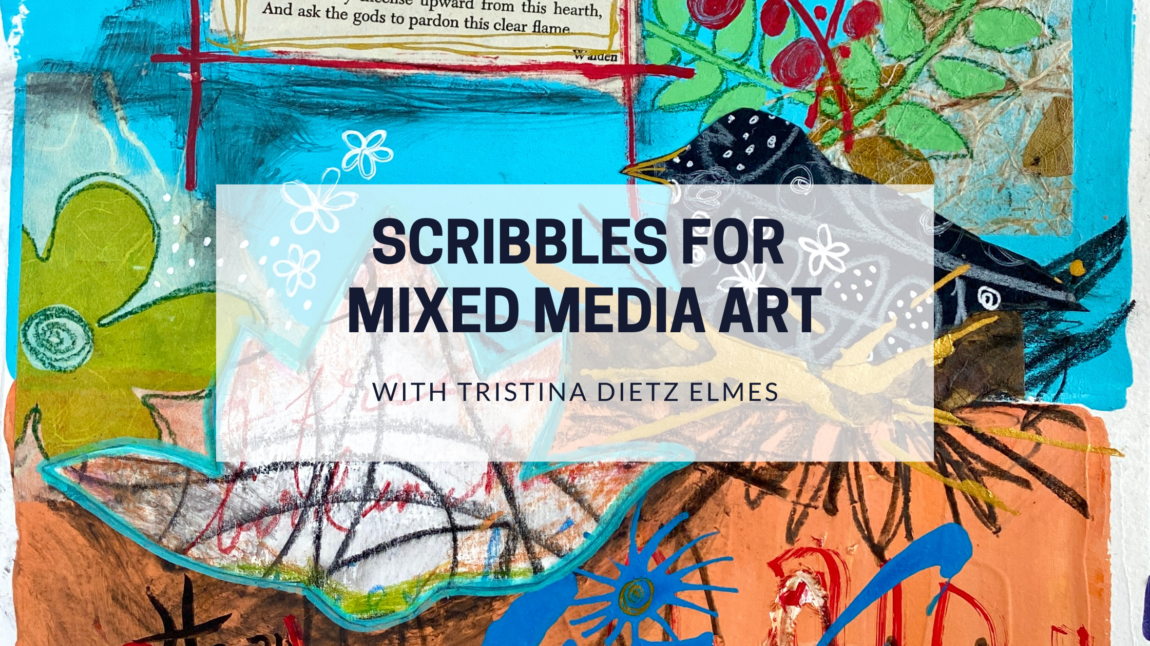 アート・デザイン・音楽 DRAWING for mixed-media artists Scribbles and Doodles for Mixed Media Art Making — Tristina Dietz